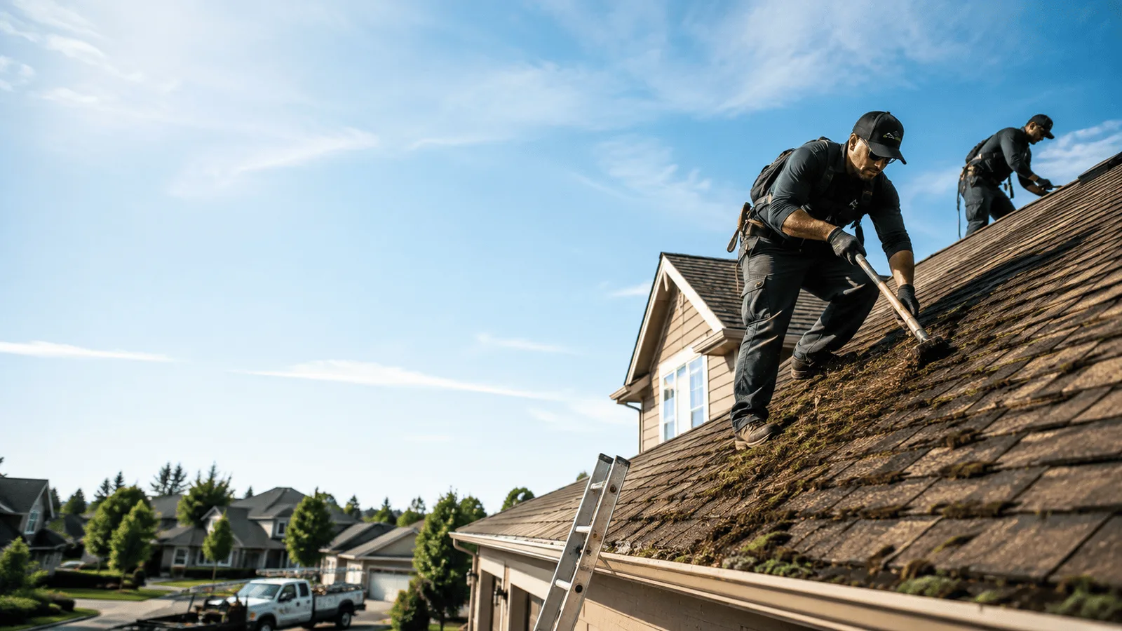 Roof Moss Removal in Los Olivos, CA near me